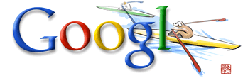 google logos olympics 2008 rowing aug 17
